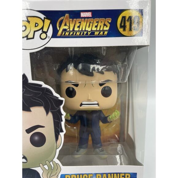 Funko Pop! Marvel Avengers Infinity War Bruce Banner #419 - Picture 2 of 7
